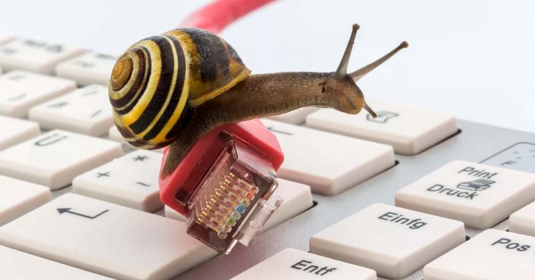 internet lento